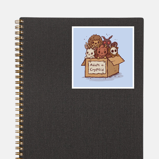 Adopt A Cryptid-None-Glossy-Sticker-kg07
