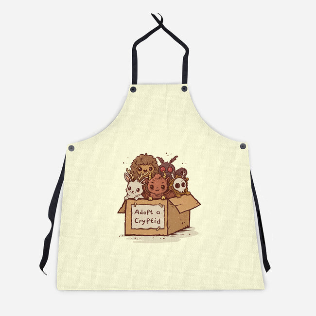 Adopt A Cryptid-Unisex-Kitchen-Apron-kg07