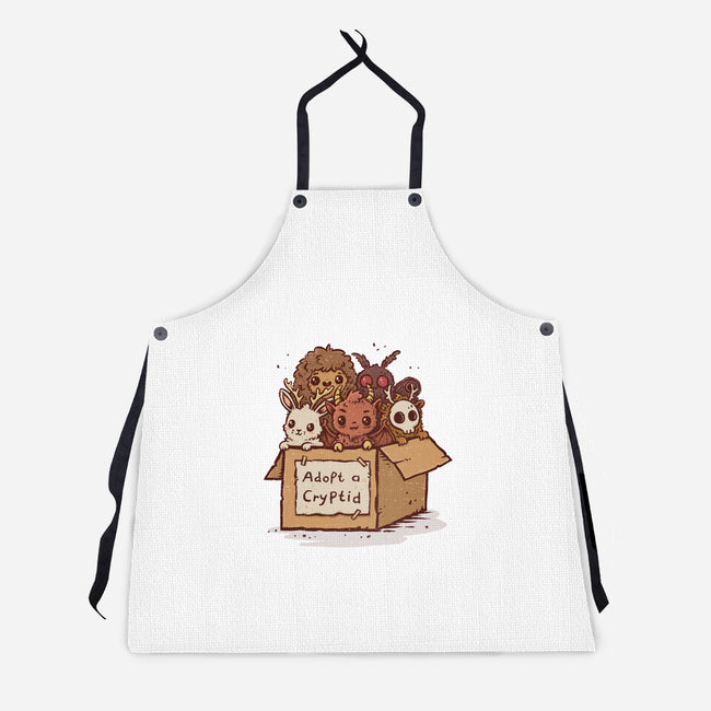 Adopt A Cryptid-Unisex-Kitchen-Apron-kg07