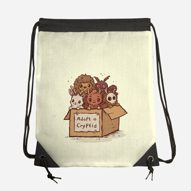 Adopt A Cryptid-None-Drawstring-Bag-kg07