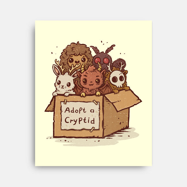 Adopt A Cryptid-None-Stretched-Canvas-kg07