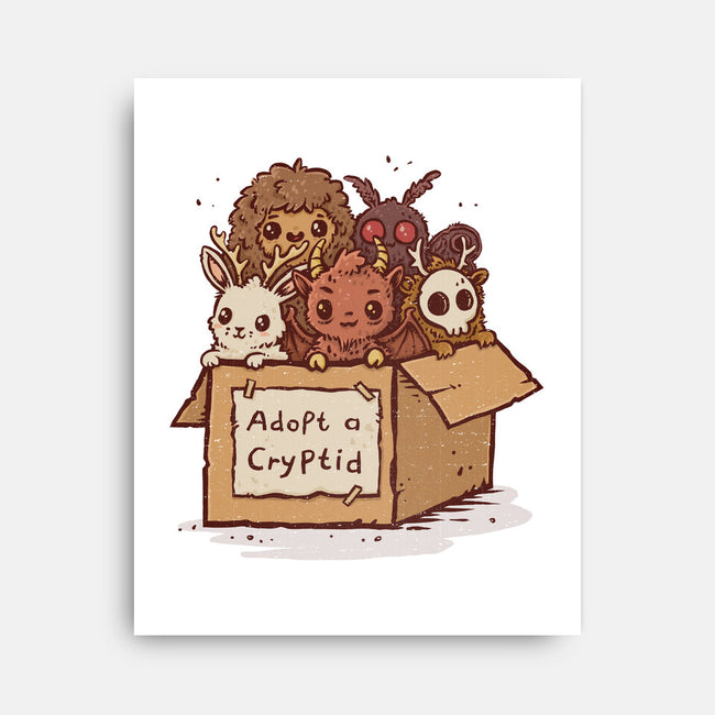 Adopt A Cryptid-None-Stretched-Canvas-kg07