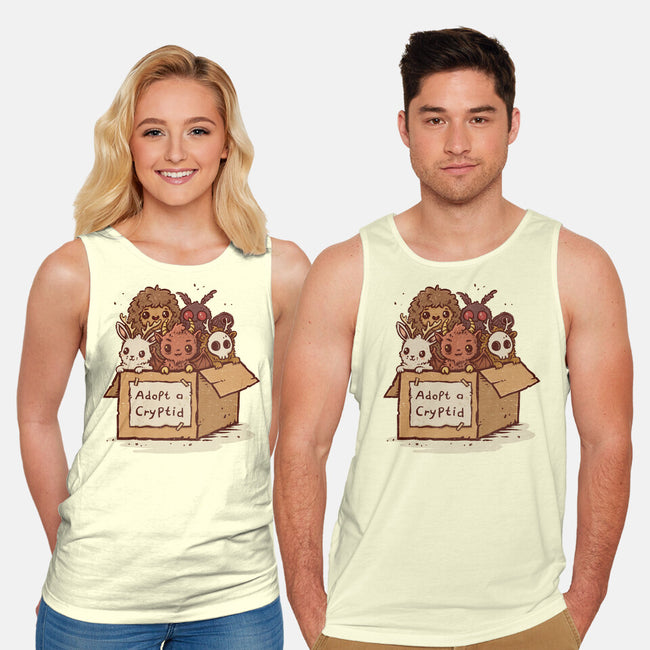 Adopt A Cryptid-Unisex-Basic-Tank-kg07
