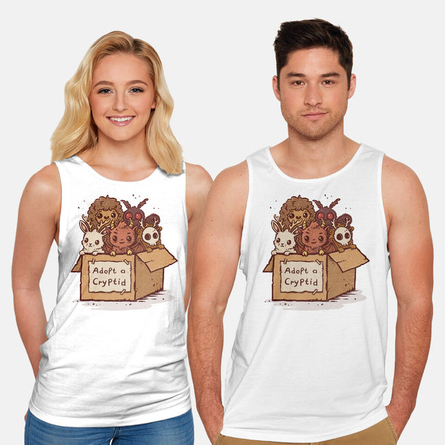 Adopt A Cryptid-Unisex-Basic-Tank-kg07