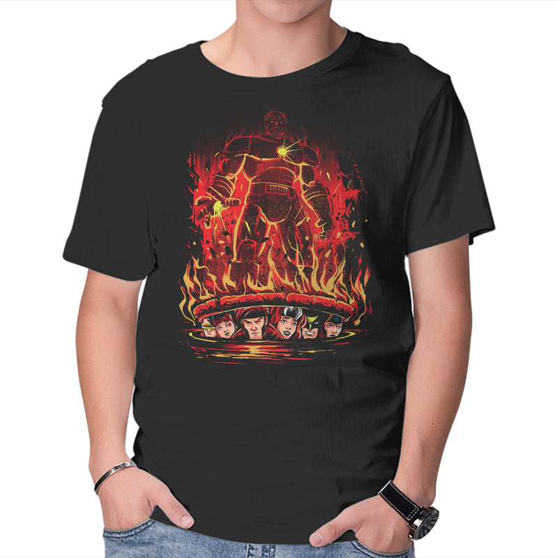Under The Sentinel-Mens-Basic-Tee-zascanauta by TeeFury