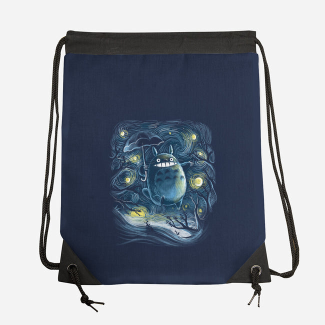 My Starry Neighbor-None-Drawstring-Bag-zascanauta