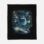 My Starry Neighbor-None-Fleece-Blanket-zascanauta