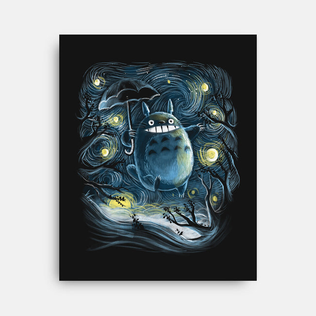 My Starry Neighbor-None-Stretched-Canvas-zascanauta