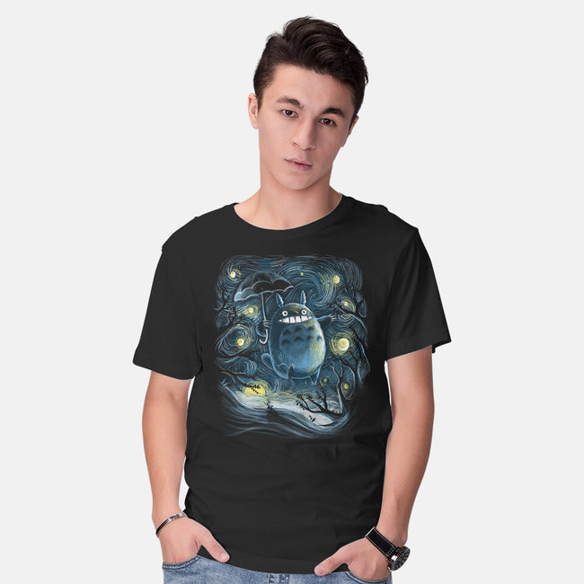 ⭐︎tee⭐︎ My Starry Neighbor-Mens-Basic-Tee-zascanauta by TeeFury