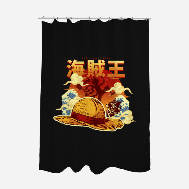 The Pirate King-None-Polyester-Shower Curtain-hypertwenty
