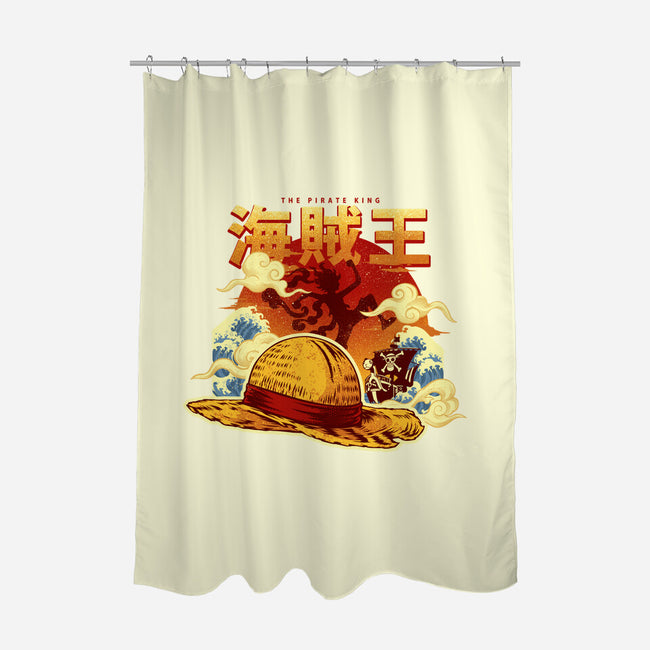 The Pirate King-None-Polyester-Shower Curtain-hypertwenty