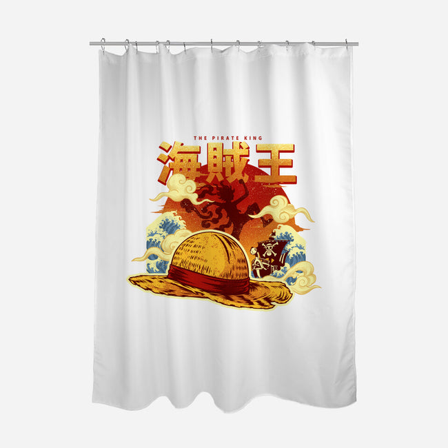 The Pirate King-None-Polyester-Shower Curtain-hypertwenty