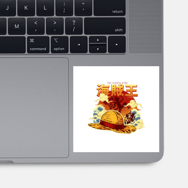 The Pirate King-None-Glossy-Sticker-hypertwenty