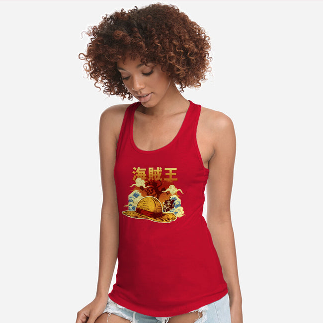 The Pirate King-Womens-Racerback-Tank-hypertwenty