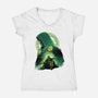 Shadow Of Latveria-Womens-V-Neck-Tee-hypertwenty