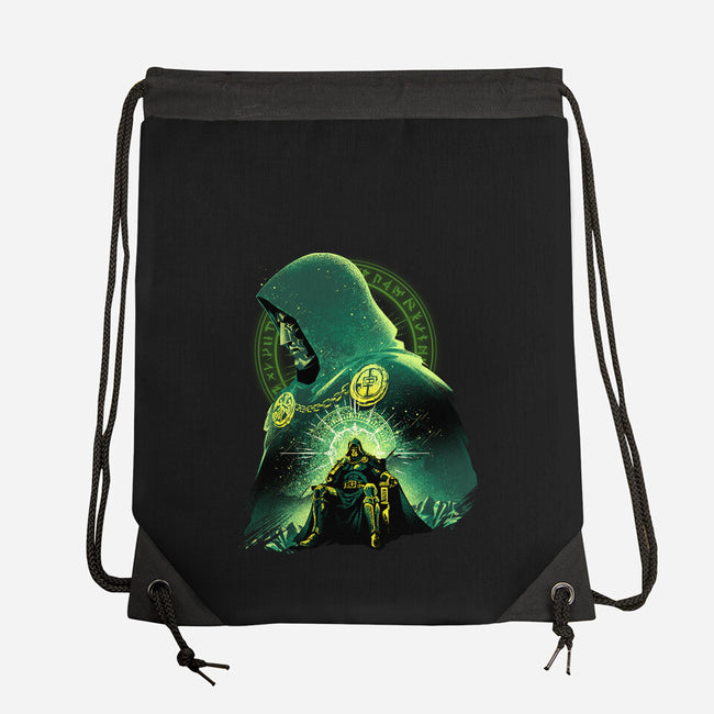 Shadow Of Latveria-None-Drawstring-Bag-hypertwenty