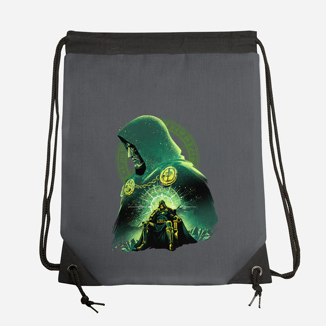 Shadow Of Latveria-None-Drawstring-Bag-hypertwenty