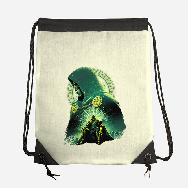 Shadow Of Latveria-None-Drawstring-Bag-hypertwenty