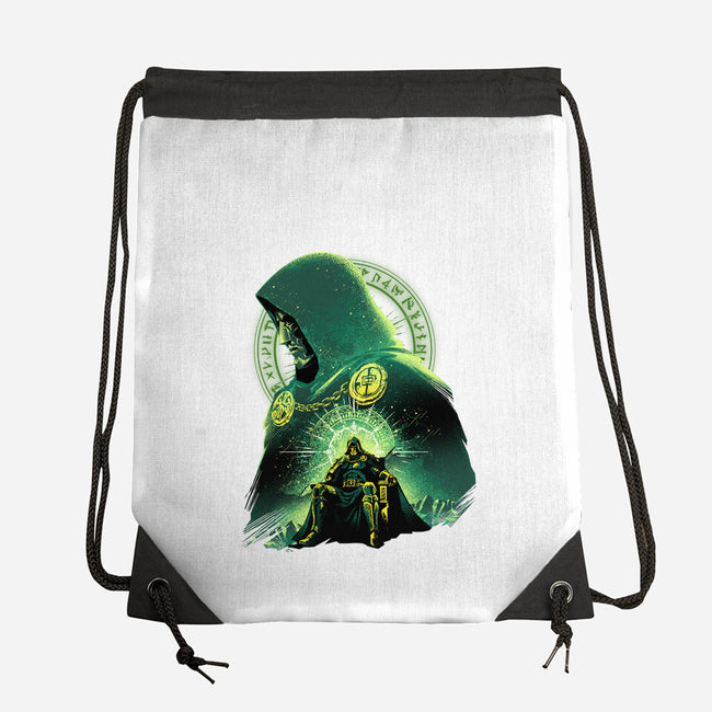 Shadow Of Latveria-None-Drawstring-Bag-hypertwenty
