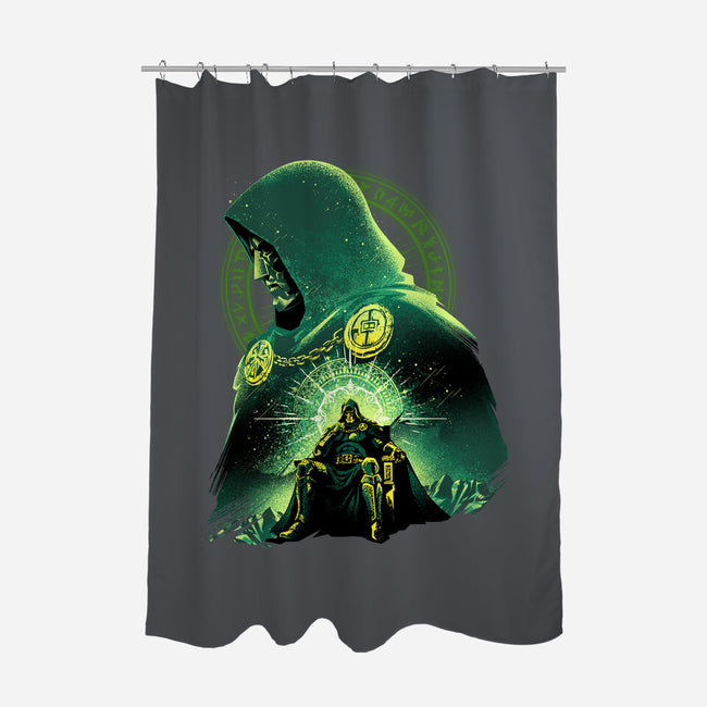 Shadow Of Latveria-None-Polyester-Shower Curtain-hypertwenty