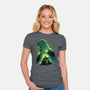 Shadow Of Latveria-Womens-Fitted-Tee-hypertwenty