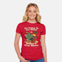It's Going To Get Worse-Womens-Fitted-Tee-RoboMega
