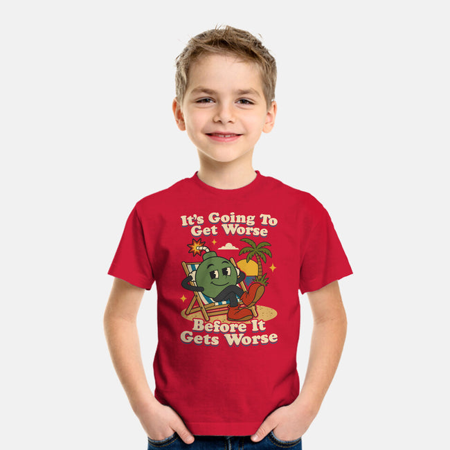 It's Going To Get Worse-Youth-Basic-Tee-RoboMega