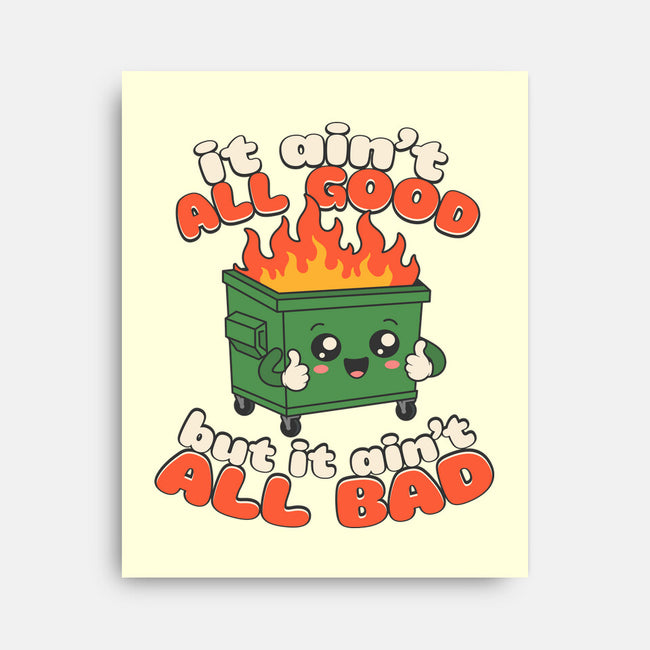 It Ain't All Good-None-Stretched-Canvas-RoboMega