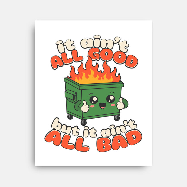 It Ain't All Good-None-Stretched-Canvas-RoboMega