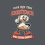 Your Free Trial Of Existence-Womens-V-Neck-Tee-RoboMega