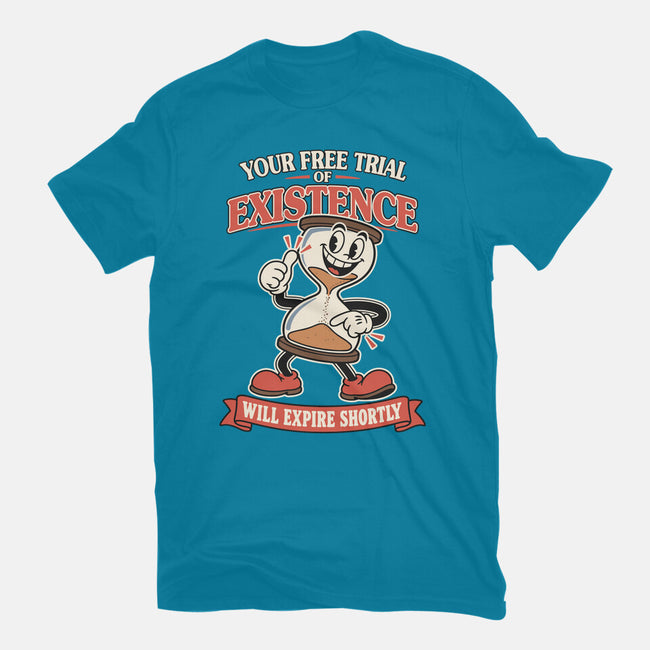 Your Free Trial Of Existence-Mens-Basic-Tee-RoboMega