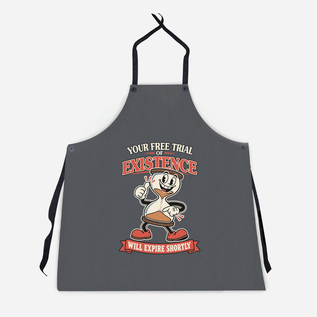 Your Free Trial Of Existence-Unisex-Kitchen-Apron-RoboMega
