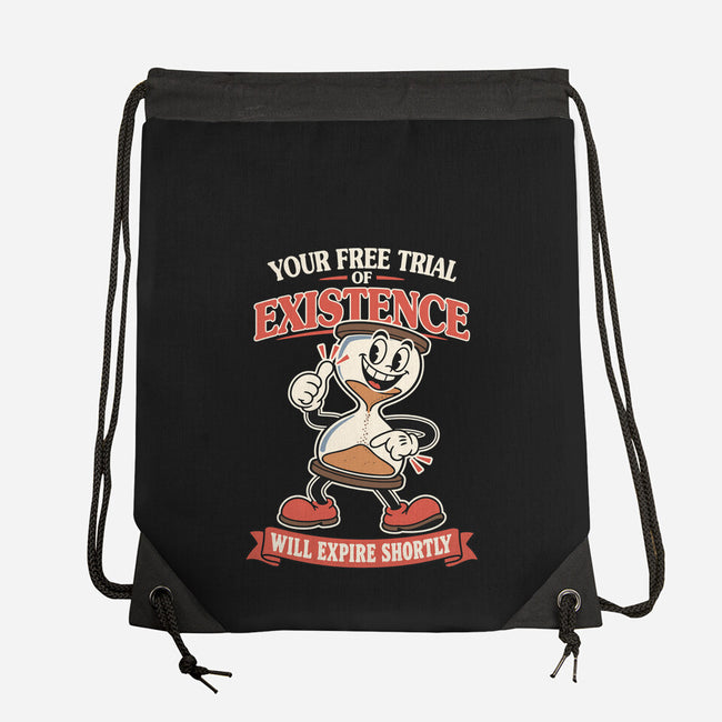 Your Free Trial Of Existence-None-Drawstring-Bag-RoboMega