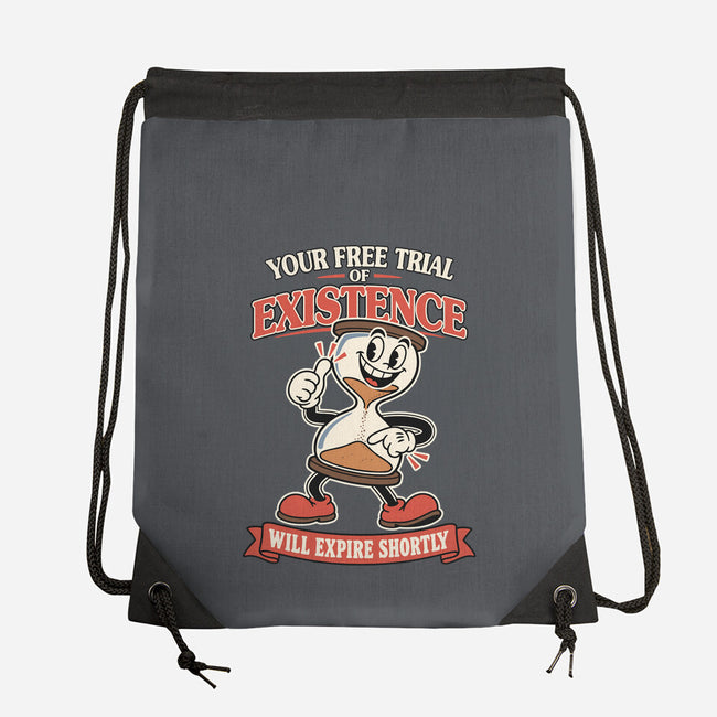 Your Free Trial Of Existence-None-Drawstring-Bag-RoboMega