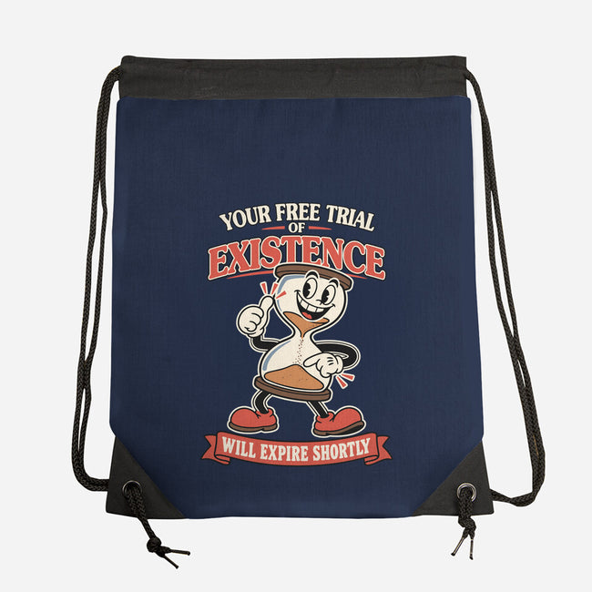 Your Free Trial Of Existence-None-Drawstring-Bag-RoboMega