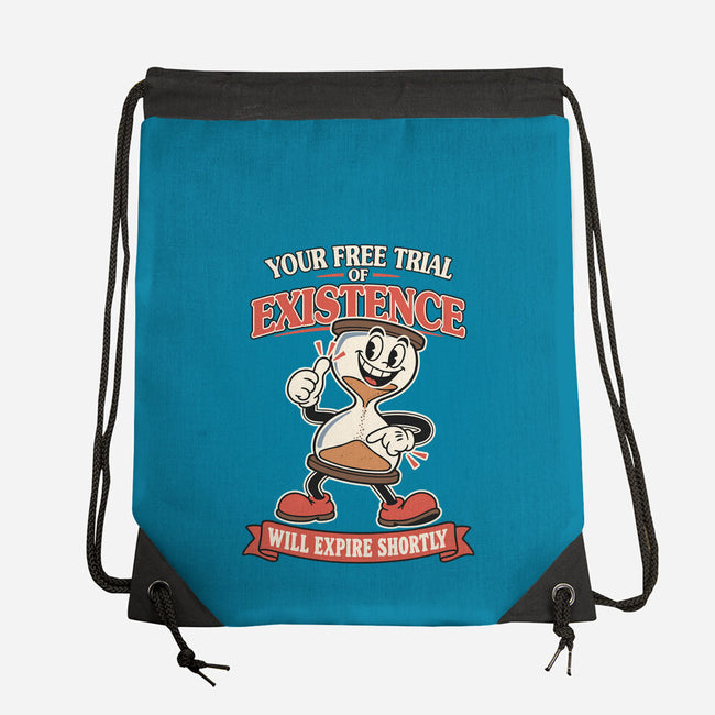 Your Free Trial Of Existence-None-Drawstring-Bag-RoboMega