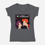 My Future Romance-Womens-V-Neck-Tee-jasesa