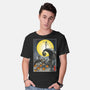 The Pumpkin King In Japan-Mens-Basic-Tee-DrMonekers