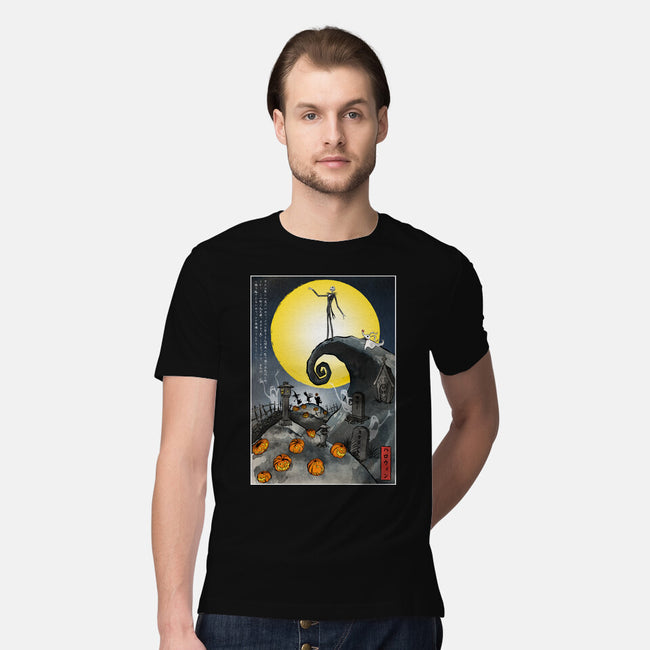 The Pumpkin King In Japan-Mens-Premium-Tee-DrMonekers