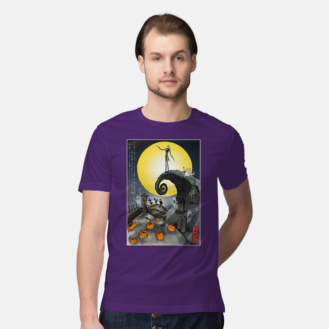 The Pumpkin King In Japan-Mens-Premium-Tee-DrMonekers