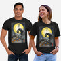 The Pumpkin King In Japan-Unisex-Basic-Tee-DrMonekers