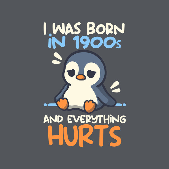 Penguin Born In 1900s-None-Fleece-Blanket-NemiMakeit