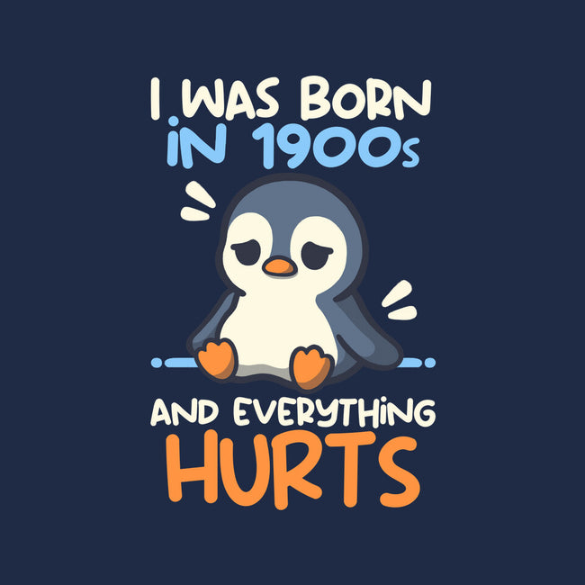 Penguin Born In 1900s-Womens-Basic-Tee-NemiMakeit