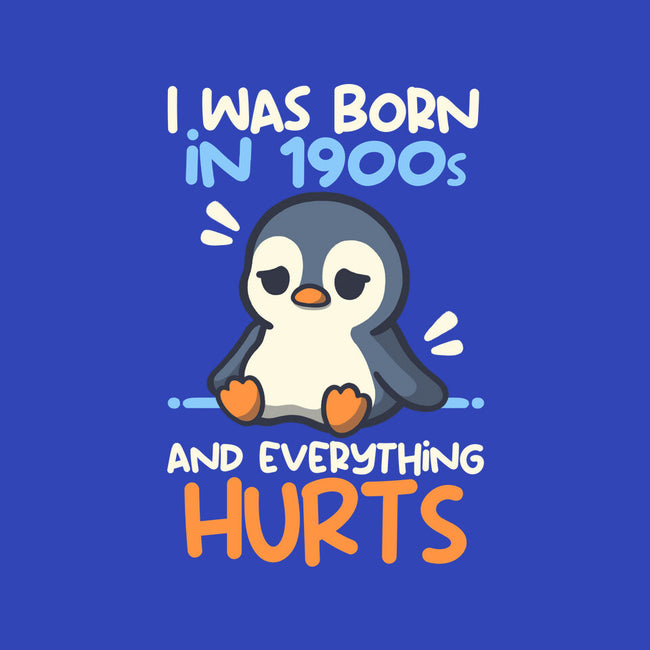 Penguin Born In 1900s-None-Drawstring-Bag-NemiMakeit