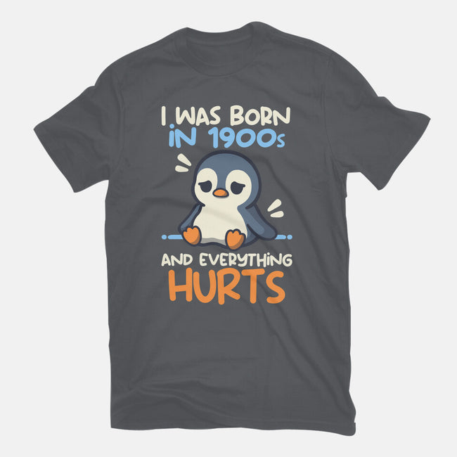 Penguin Born In 1900s-Mens-Premium-Tee-NemiMakeit