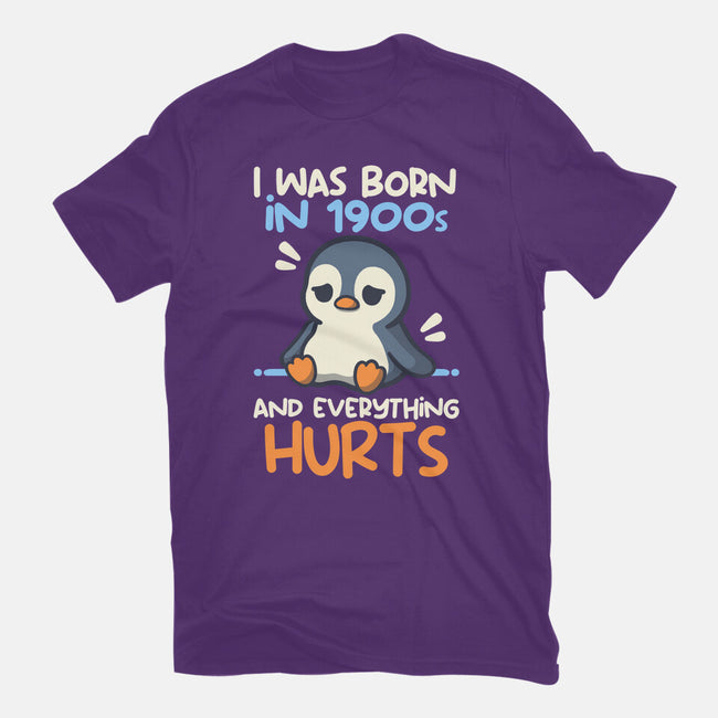 Penguin Born In 1900s-Mens-Premium-Tee-NemiMakeit