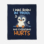 Penguin Born In 1900s-None-Fleece-Blanket-NemiMakeit