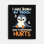 Penguin Born In 1900s-None-Stretched-Canvas-NemiMakeit