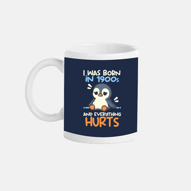 Penguin Born In 1900s-None-Mug-Drinkware-NemiMakeit
