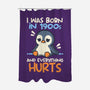 Penguin Born In 1900s-None-Polyester-Shower Curtain-NemiMakeit